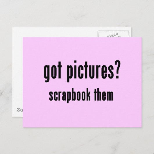 Heb Afbeeldingen Scrapbook hen T-shirts en cadeaut Briefkaart (Voorkant / Achterkant)