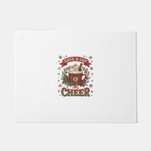 Heb Beker Kerst Kerst Plaid Mok Warme Chocolade Sn Deurmat