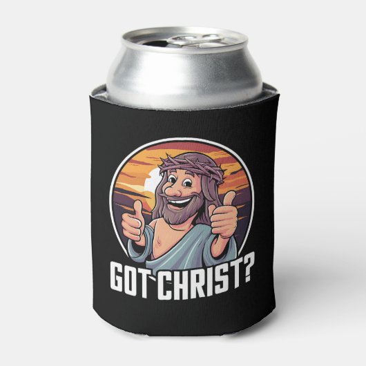 Heb Buddy een Christus Kerstmis Jezus Religieus Blikjeskoeler (Blikje Voorkant)