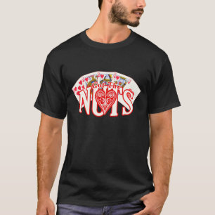 Heb de noten - het Shirt van de Poker - hart - DAR