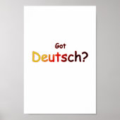 Heb Deutsch Poster (Voorkant)