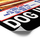 Heb die hond in me grappige hotdogs combo 4th van poster (Hoek)
