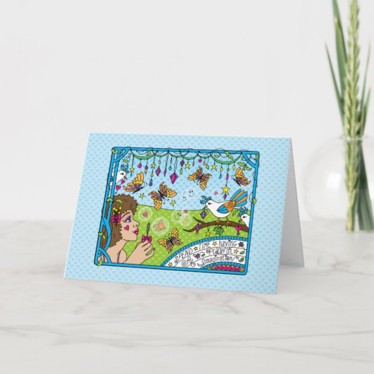 Heb een afspeelbare beeldvorming_Greeting Kaart (Voorkant)