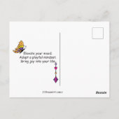 Heb een afspeelbare fantasie_ briefkaart (Achterkant)