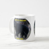Heb een beary leuke dag koffiemok (Voorkant links)
