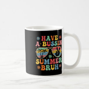 Heb een Bussin Zomer Bruh Groovy Leraar Laatste Da Koffiemok