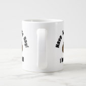Heb een Crappy Day Jumbo Beker (Achterkant)