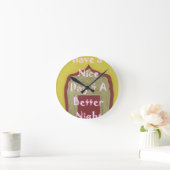 Heb een Dag van Nice en een Betere Nacht met Ronde Klok (Huis)