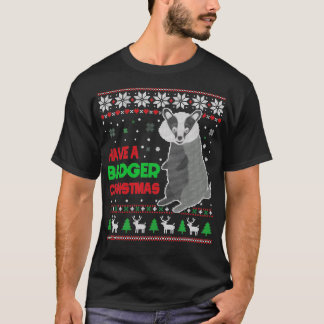 Heb een domme kerstcadeautjes met een lelijke trui t-shirt