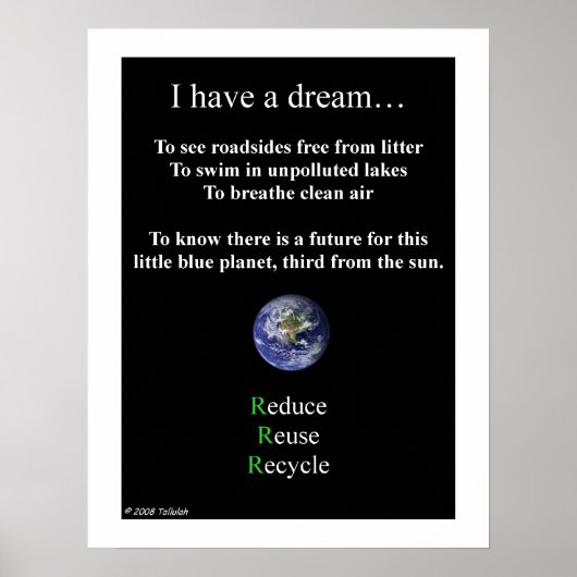 Heb een droomPoster Poster (Voorkant)