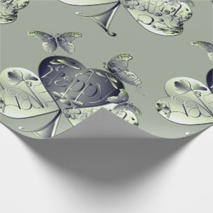 "Heb een gelukkige St. Patrick's Day"Shamrock Cadeaupapier