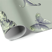 "Heb een gelukkige St. Patrick's Day"Shamrock Cadeaupapier (Rol Hoek)