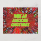 Heb een Geweldige Briefkaart van Kerstmis (Voorkant)