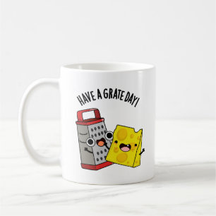 Heb een geweldige dag grappige kaas woordspeling koffiemok