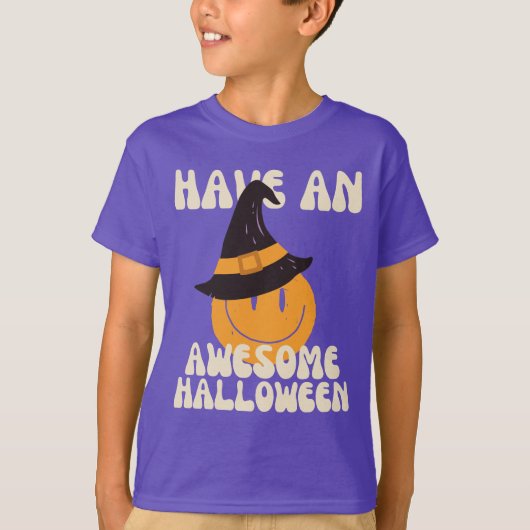 Heb een Geweldige Halloween Witch Pet T-shirt (Voorkant)