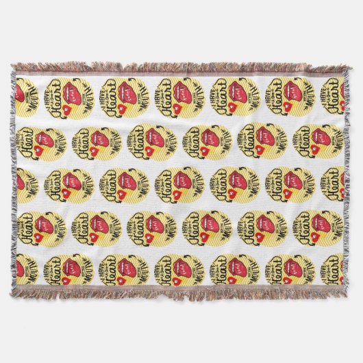 Heb een goede hart mond deken (Voorkant)