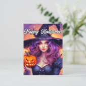 Heb een Happy Halloween Briefkaart (Staand voorkant)