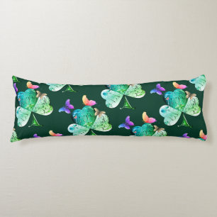 "Heb een Happy St. Patrick's Day" Shamrock Sherpa Lichaamskussen