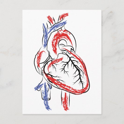 Heb een hart briefkaart (Voorkant)