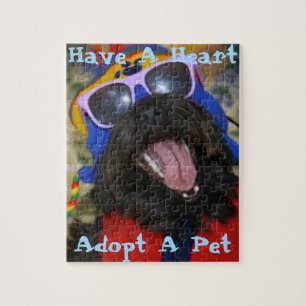 Heb een hart. Een dichter aannemen. Legpuzzel
