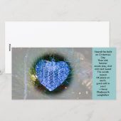 Heb een hart feestdagenkaart (Voorkant / Achterkant)