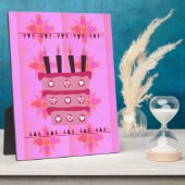 Heb een heerlijk gebufferde gelukkige verjaardag fotoplaat (Zijkant)