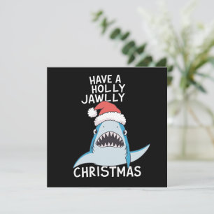 Heb een Holly Jawly kerstfilm Sarcasme Kaken Feestdagenkaart