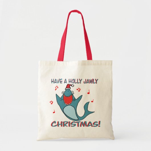 Heb een Holly Jawly Kerstmis Tote Bag (Voorkant)