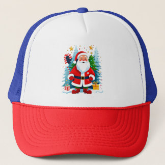Heb een Holly Jolly Christmas Trucker Hat Pet