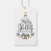 Heb een Holly Jolly Kerstmis Cadeaulabel (Voorkant)