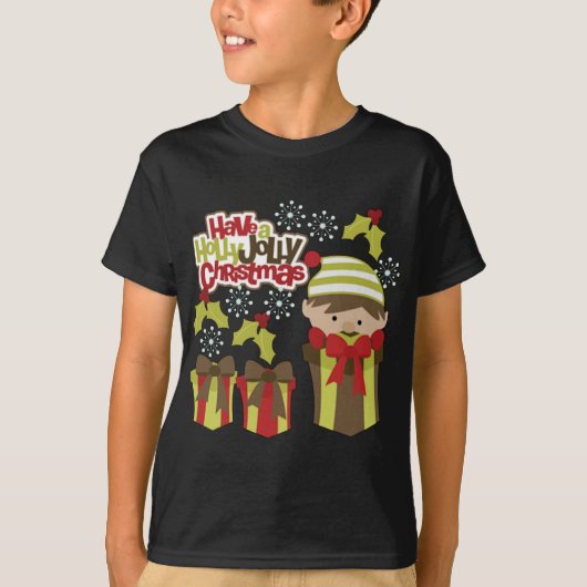 Heb een Holly Jolly Kerstmis T-shirt (Voorkant)