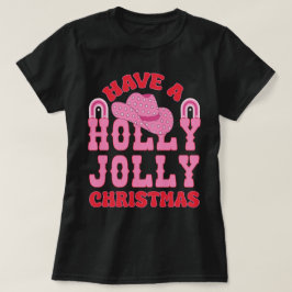 Heb een Holly Jolly Kerstmis T-shirt