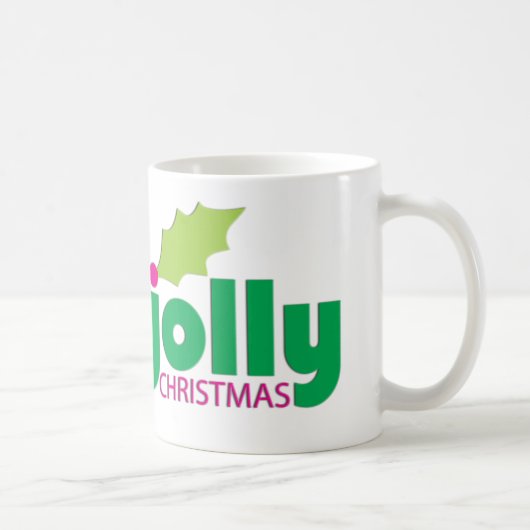 Heb een Holly Jolly Mok met kerstkoffie (Rechts)