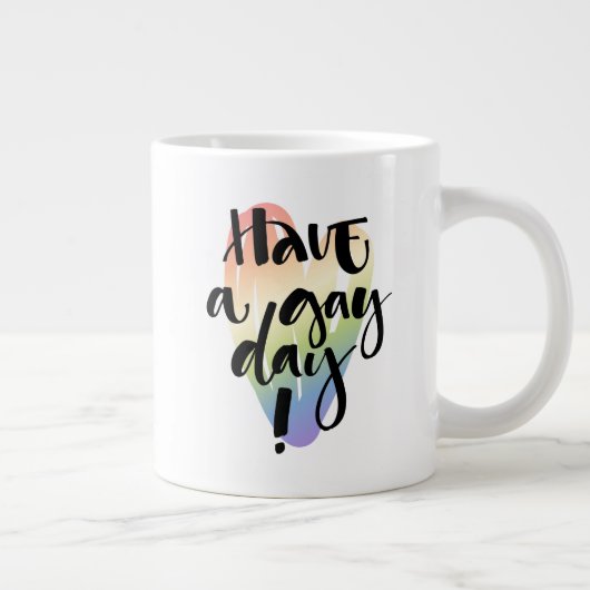 Heb een homedag extra grote beker (Rechts)