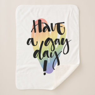 Heb een homedag sherpa deken