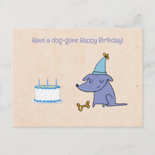 Heb een hond die een gelukkige verjaardag heeft Aa Briefkaart