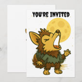 Heb een huilende Halloween Kaart (Voorkant / Achterkant)