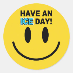 HEB EEN IJSDAG! STICKERS 