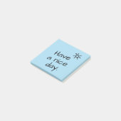 Heb een leuke dag Positieve Post-It-briefjes Post-it® Notes (Schuin)