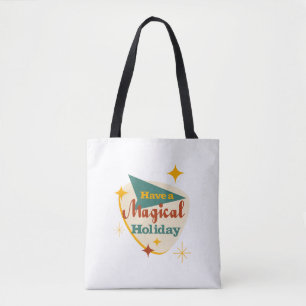 Heb een Magical Holiday teken Draagtas