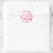 Heb een Magische Dag - Kute Kinderen Ronde Sticker (Tas)