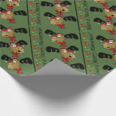 Heb een Merry Moosemas | Kerstmis Cadeaupapier (Hoek)
