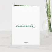 Heb een mooi dag-gemengd bloembed kaart (Achterkant)