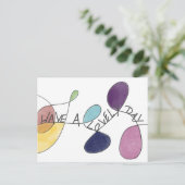 Heb een mooie dag briefkaart (Staand voorkant)