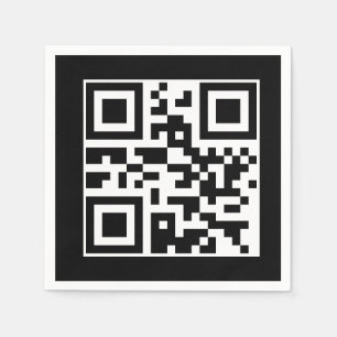 Heb een Nice Day QR-code Servet