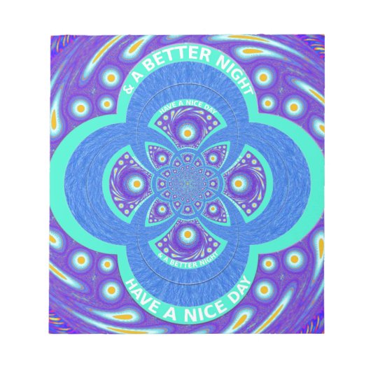 Heb een Nicer Day Notitieblok (Voorkant)