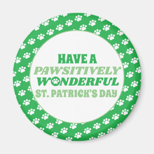 Heb een Padsitief Wonderful St. Patrick's Day Magneet
