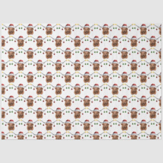 Heb een prettige kerst met Hielan Coo Tissuepapier