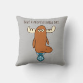 Heb een professionele dag kussen (Achterkant)