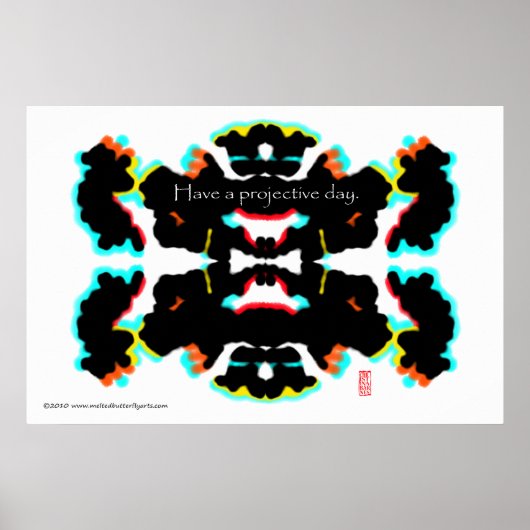 Heb een projectiedag.- Afdrukken Poster (Voorkant)